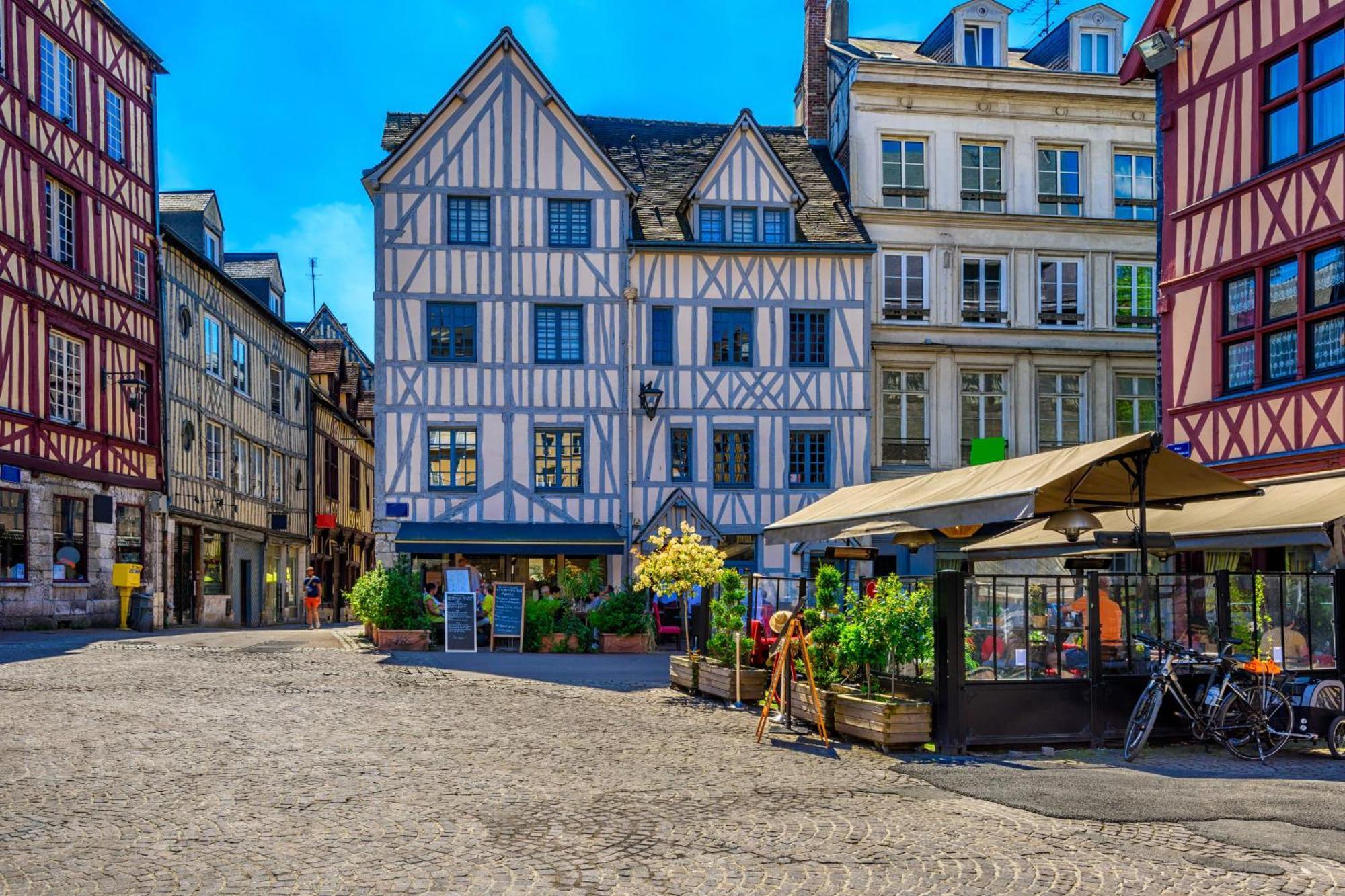 L'escale du Gros Horloge Appartement Rouen Buitenkant foto