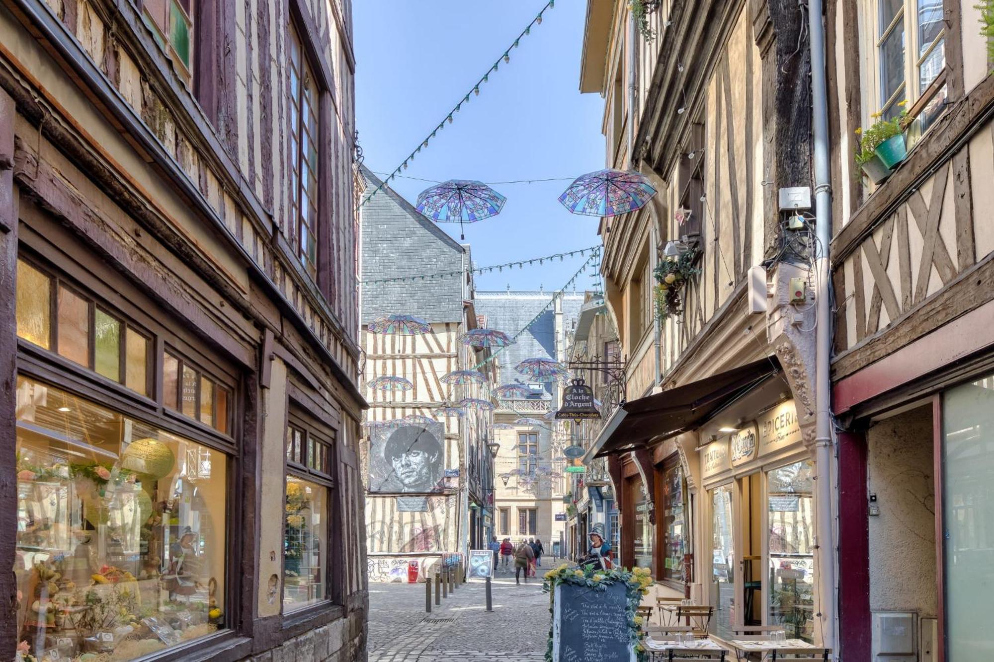 L'escale du Gros Horloge Appartement Rouen Buitenkant foto